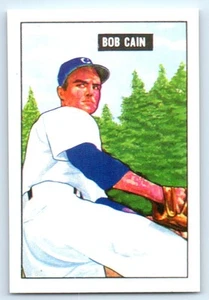 1986 Card Collectors 1951 Bowman (Reprint) #197 Bob Cain Detroit Tigers - Picture 1 of 2