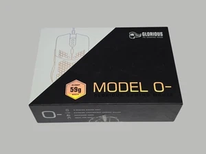 ⚡ Glorious Model O– (Menos) – Ratón Gaming RGB Compacto (Wired, 59 g, Blanco Brillante - Imagen 1 de 2