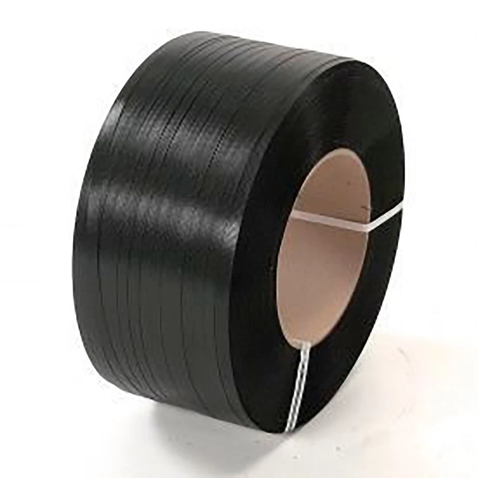 Global Industrial Polypropylene Strapping 5/8"W x 5400'L x 0.030" Thick 8" x 8" - Image 1 of 1