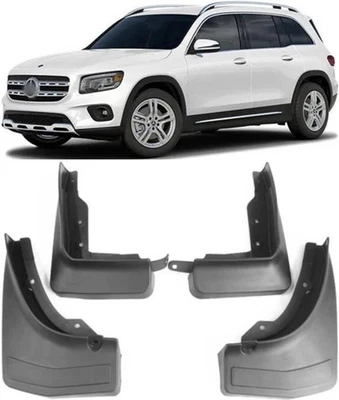 Genuine Front & Rear Splash Guards Mud Flaps FOR 2019-2025 Mercedes Benz GLB - Image 1 of 4