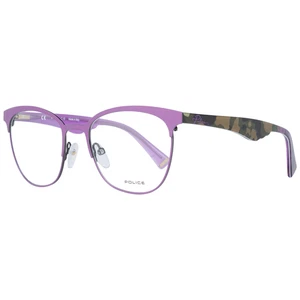Police Eyeglasses VPL417M 08PP Purple Full Rim Plastic Butterfly Frames 51mm - Picture 1 of 4