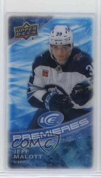 2022-23 Upper Deck Ice Ice Premieres Minis Jeff Malott #MI-18 Rookie RC - Image 1 of 2