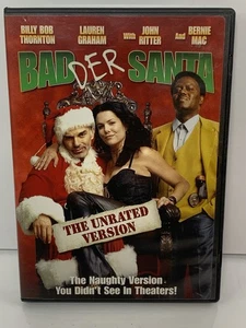 Bad Santa (DVD, 2004, Badder Santa: The Unrated Version) Comedy Christmas Movie - Picture 1 of 4
