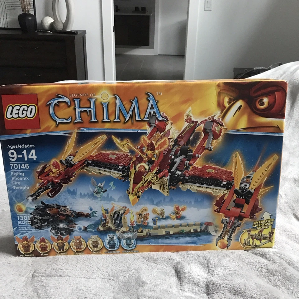 LEGO Legends of CHIMA: Flying Phoenix Fire Temple (70146) - Image 1 of 2