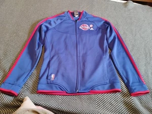 Detroit Pistons Adidas Warmup Jacket Size S/CH/P - Picture 1 of 4