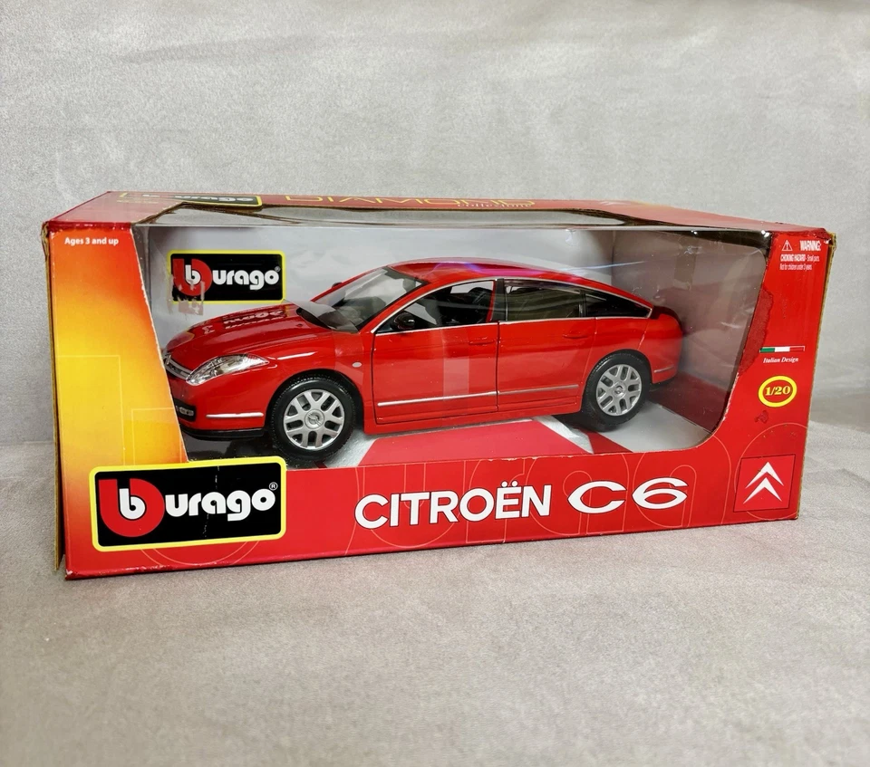 Citroën C6 1/18 1:20 Burago NEW - Immagine 1 di 4