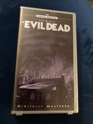Vintage 1998 The Evil Dead Limited Edition Horror VHS Tape Booklet - Image 1 of 4