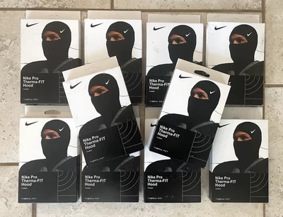 Lote a granel 10 Nike Pro Therma-FIT, pasamontañas para clima frío, esquí, correr, fútbol Foto 1 de 4