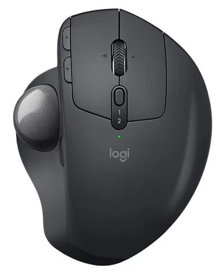 Logitech MX Ergo Bluetooth Optical 380DPI Right-hand Black mice - 910-005177 ... - Image 1 of 4