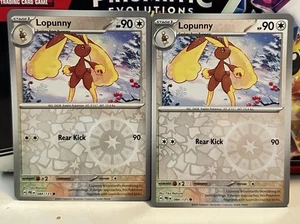 Pokemon Karte Prismatic Evolutions TCG Reverse Holo - Lopunny (084/131) - Bild 1 von 1