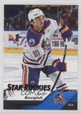 2022-23 Upper Deck AHL Star Rookies Blue Xavier Bourgault #139 - Image 1 of 2