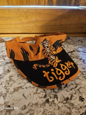 Visera de golf naranja vintage Youth Tigger Walt Disney World Foto 1 de 2