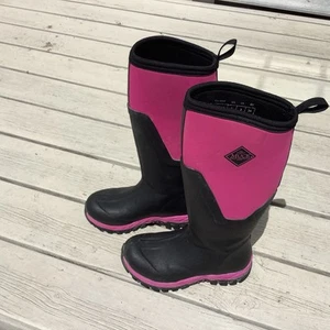 The Original Muck Boot Company hohe Chore Stiefel Damengröße 5 schwarz pink - Bild 1 von 11