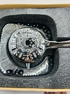 Dual Magnetic Shower head 2 In 1 Multi Function Shower Head Chrome w/ Hose NEW - Picture 1 of 5