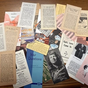 32 Assemblies of God 1920s-1970s Tracts - Uncommon Pentecostal Healing Prophecy - Picture 1 of 5