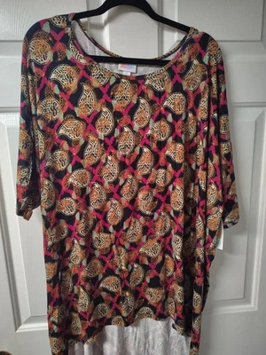 Nuevo Con Etiquetas Para Mujer LulaRoe Irma Talla 2XL Multicolor Diseño Paisley C16 Foto 1 de 4