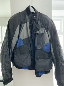 Motorbike Jacket, MQP Breathable Jacket. Blue/black,size XS - Picture 1 of 4