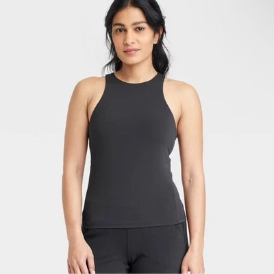 Camiseta sin mangas negra para mujer Everyday suave cuello alto todo en movimiento talla 3X nueva con etiquetas Foto 1 de 4