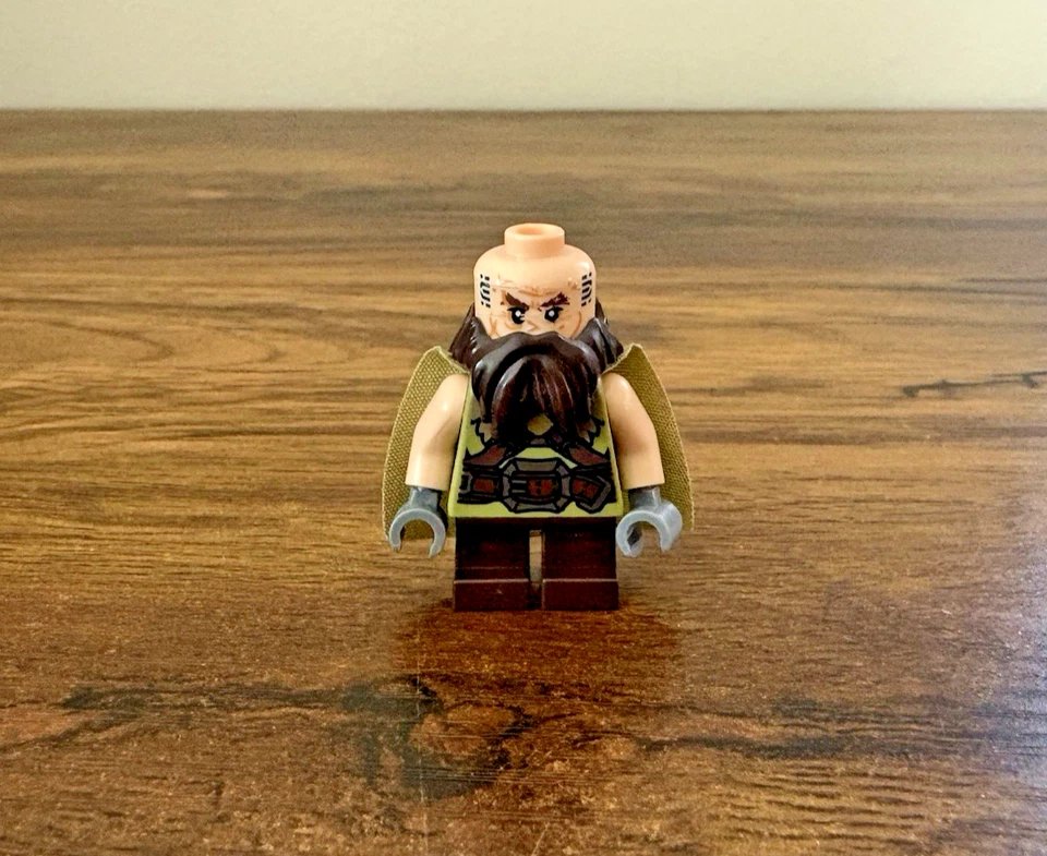 LEGO Hobbit Lord Rings: Dwalin Dwarf Minifigure lor050 79003 LOTR - Image 1 of 2
