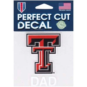 Texas Tech Red Raiders perfekt geschnittener Aufkleber - Papa - Bild 1 von 1