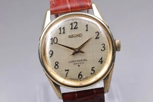 Vintage SEIKO Load Marvel 36000 5740-8000 Hand winding Men's watch From JAPAN - Picture 1 of 10