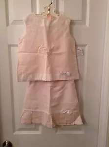Boutique gonna abito blu lavanda rosa morbido 2 pezzi, top ragazza taglia 5 nuova con etichetta - Foto 1 di 10