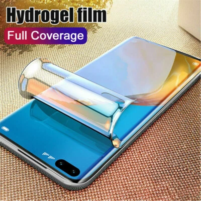 Hydrogel Ultra-Thin Screen Shield For Huawei Mate 40 Nova 8 SE P50 Nova 10 P60 - Image 1 of 4