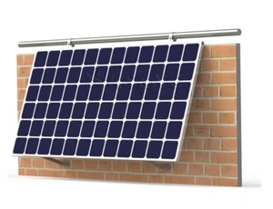 Soporte de montaje para centrales eléctricas de balcón, ángulo ajustable, para 1 panel - Imagen 1 de 4