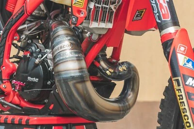 Fresco Factory Racing Expansion Pipe Exhaust For BETA RR 250 / RR 300 2012-2025 - Image 1 of 4
