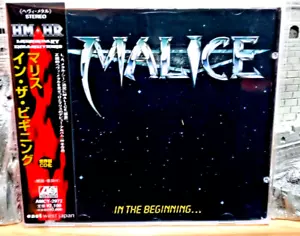 MALICE - In The Beginning... (1999 Atlantic Records, Japan/w obi) reissue CD - Picture 1 of 4