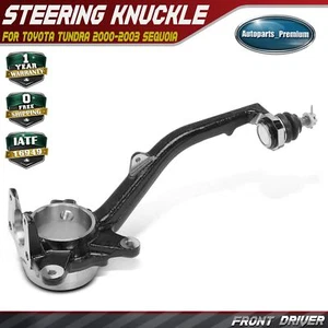 Front Driver Left Steering Knuckle for Toyota Tundra 2000-2003 Sequoia 2001-2003 - Picture 1 of 10