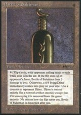 1x Bottle of Suleiman PL/MP, English MTG Arabian Nights