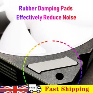 COOLMOON ARGB Cooling Fan Temperature Control 5V Computer Cooler RGB Case Fan - Afbeelding 1 van 12