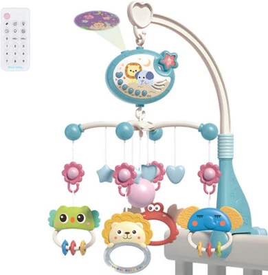 Kadii Mobile Babybett Krippe Kinderbett Geschenk Baby Spielzeug für 0-24 Monate