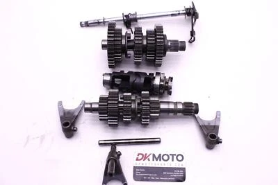 87 YAMAHA VIRAGO 535 XV535 OEM TRANSMISSION TRANNY GEAR W/SHIFTER ROD R6.BX10 - Image 1 of 4