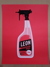 Olly Moss Leon: The Professional Poster Print Gallery 1988 Mondo