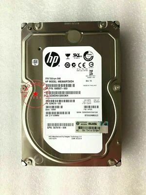 HP 3T ST3000NM0023 695507-003 3.5 inch 7.2K SAS server hard drive - Image 1 of 2