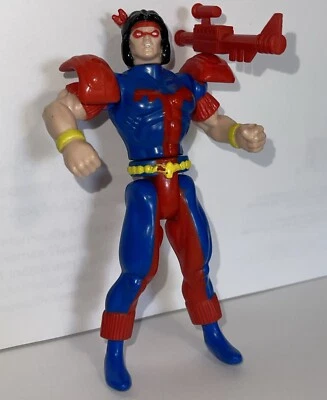 Uncanny X-Men X-Force Warpath 5" Figure Marvel ToyBiz 1992 Complete - Image 1 of 3