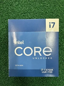 NEW Intel Core i7-13700K (5.4GHz, 16Cores, LGA 1700) Box Processor BX8071513700K - Picture 1 of 2