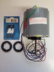MagneTek 615 115/230V 1550 RPM Electric Motor New - Picture 1 of 5