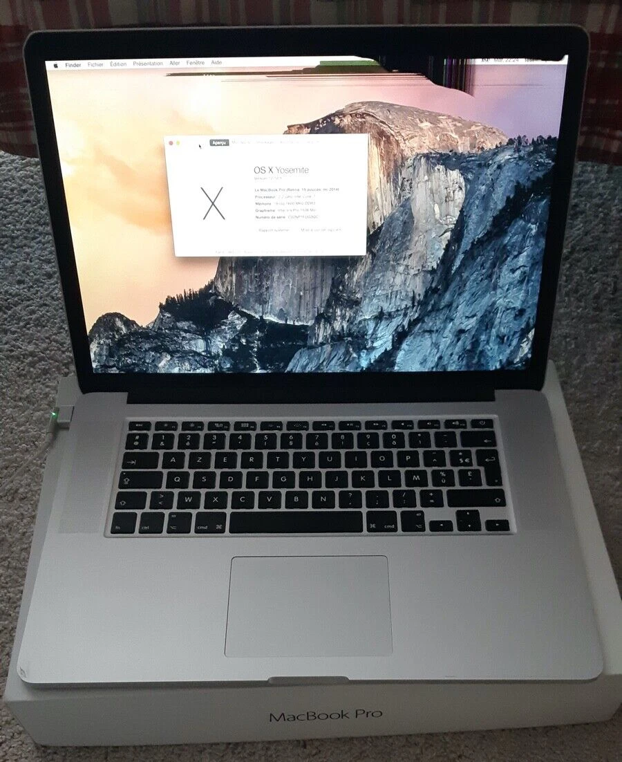 Macbook pro retina 15 16Go | eBay