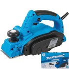 Silverline 710W Electric Corded Hand Power Wood Planer Plane 82mm Dust Bag