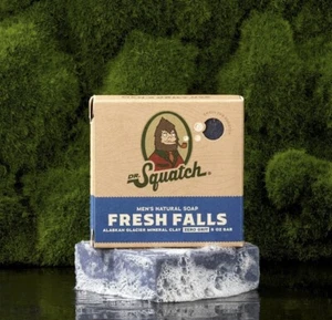 Dr. Squatch 5 oz. Fresh Falls Bar Soap - Picture 1 of 8