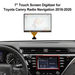7'' Touchscreen Digitizer für Toyota Camry Radio Navigation 2018-2020 - Picture 1 of 5