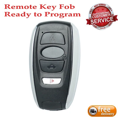 Para 2016 2017 2018 SUBARU FORESTER IMPREZA WRX BRZ CHAVEIRO REMOTO INTELIGENTE HYQ14AHC - Imagem 1 de 4