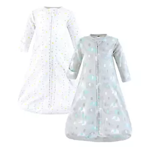 Unisex Baby Cotton Long-Sleeve Wearable Sleeping Bag, Sack, Blanket, Neutral New - Picture 1 of 12