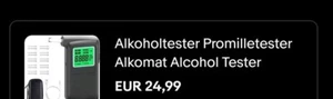 alkoholtester promilletester - Bild 1 von 1