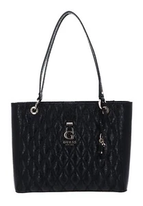 GUESS Adi Noel Tote Bag Schultertasche Shopper Tasche Black schwarz Neu - Bild 1 von 5