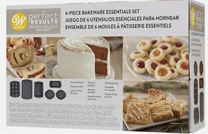 Wilton Perfect Results Premium Nonstick 6 PIECE Bakeware Essentials Set - Picture 1 of 15
