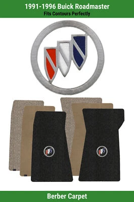 Lloyd Berber 前地毯垫适用于 '91 - 96 别克 Roadmaster 带 Buick 徽标 — 第 1/4 张图片